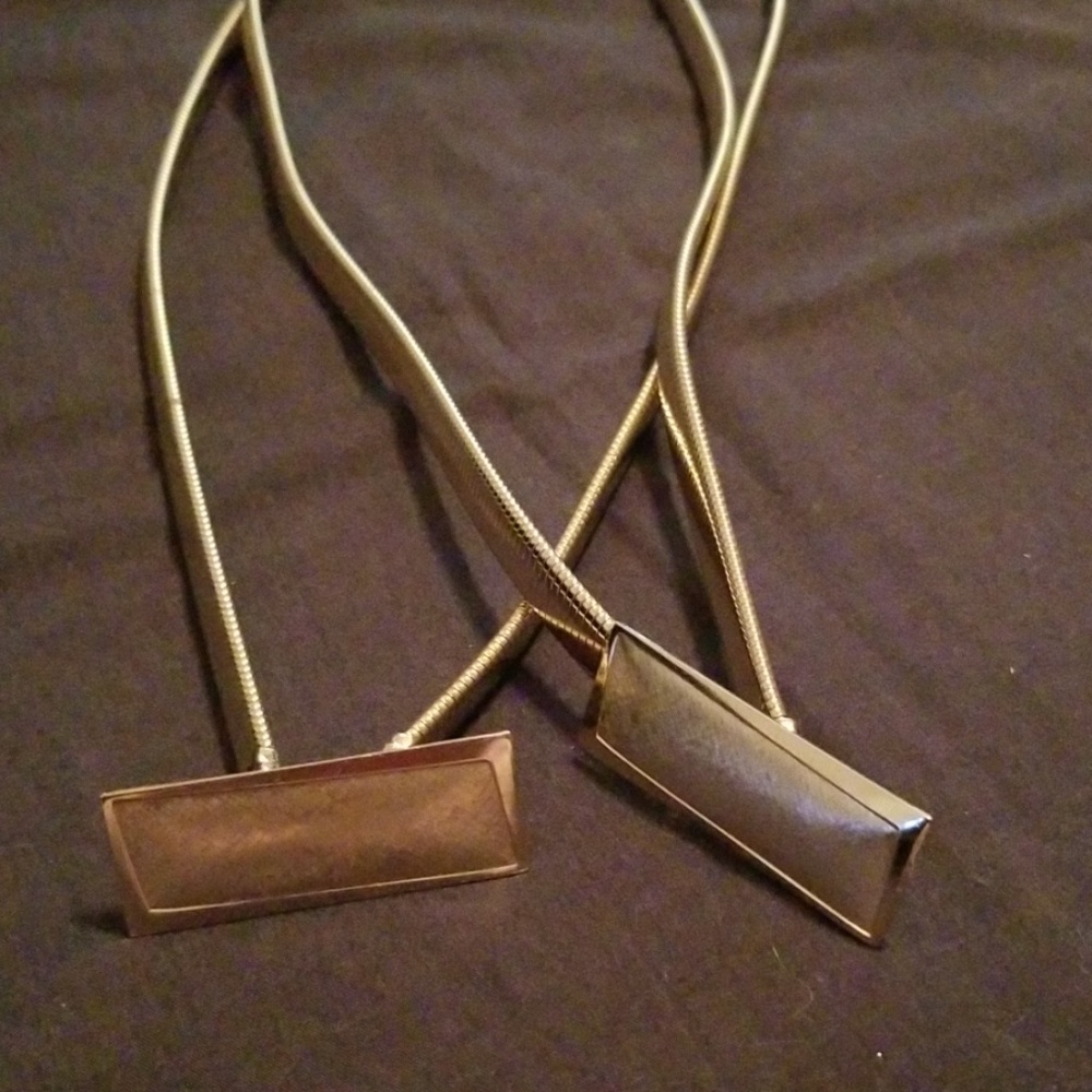 Vintage gold belt